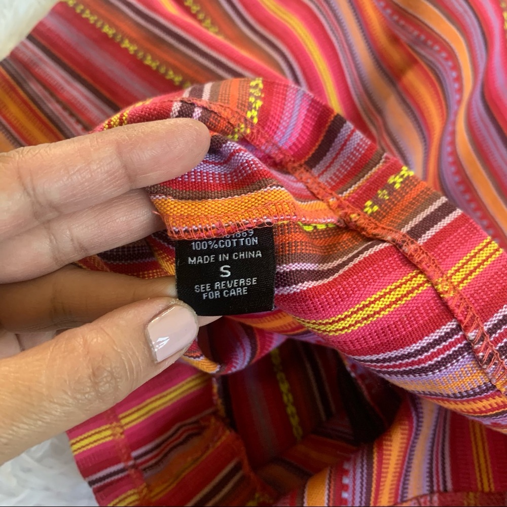 Anthropologie Kaisely High-waist Serape Short Size S - Picture 6 of 8